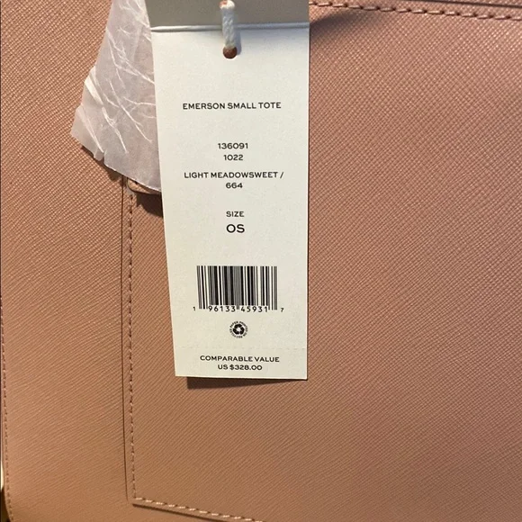 Elegant Pink Tote Bag - Picture 2 of 4